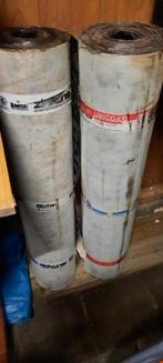 2 rollen dakleer, Ophalen, Overige materialen, Zwart, Nieuw