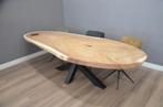 Ovale suar boomstamtafel 290 cm – BT111, Ophalen, Nieuw