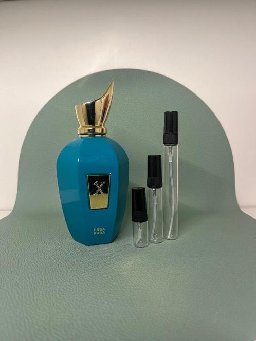Xerjoff Erba Pura Sample Decant Parfum Tester, Sieraden, Tassen en Uiterlijk, Uiterlijk | Parfum, Zo goed als nieuw, Verzenden