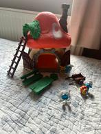 Smurfen huis + heleboel smurfen, Ophalen of Verzenden, Zo goed als nieuw, Verschillende Smurfen