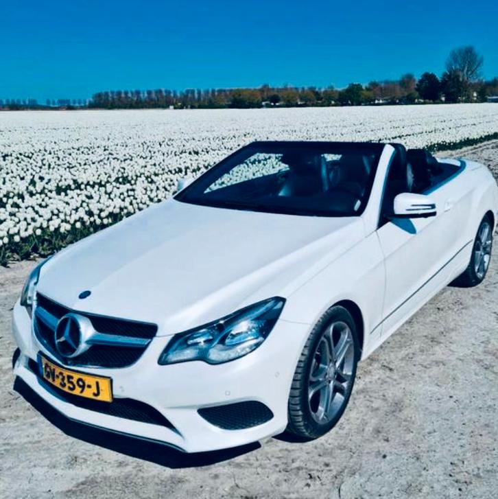 Mercedes-Benz E-Klasse E250 Cabrio A7 2014 Wit, Auto's, Mercedes-Benz, Particulier, E-Klasse, 360° camera, ABS, Achteruitrijcamera