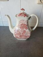 koffiepot engels rood, Antiek en Kunst, Antiek | Servies los, Ophalen of Verzenden