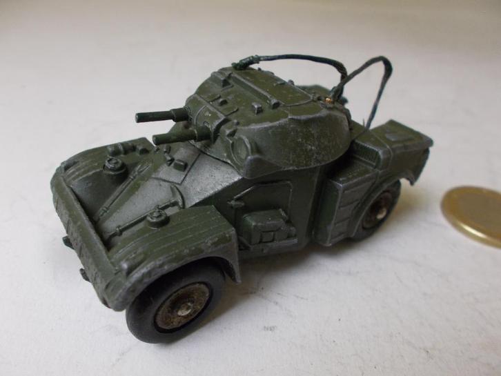 1963 Dinky Toys 814 AML PANHARD ARMOURED CAR (Opknapper) -F-, Hobby en Vrije tijd, Modelauto's | 1:43, Gebruikt, Auto, Dinky Toys