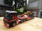 actros 6x4 mammoet, Hobby en Vrije tijd, Modelauto's | 1:50, Ophalen of Verzenden, Zo goed als nieuw, Bus of Vrachtwagen, Wsi