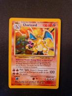 Charizard Holo Base set. Pokémon collect WOTC Zard, Ophalen of Verzenden, Zo goed als nieuw, Losse kaart, Foil