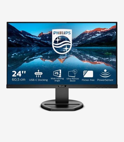 Philips B line 24inch monitor, Computers en Software, Monitoren, Nieuw, USB-C, In hoogte verstelbaar, LED, HD, Ophalen