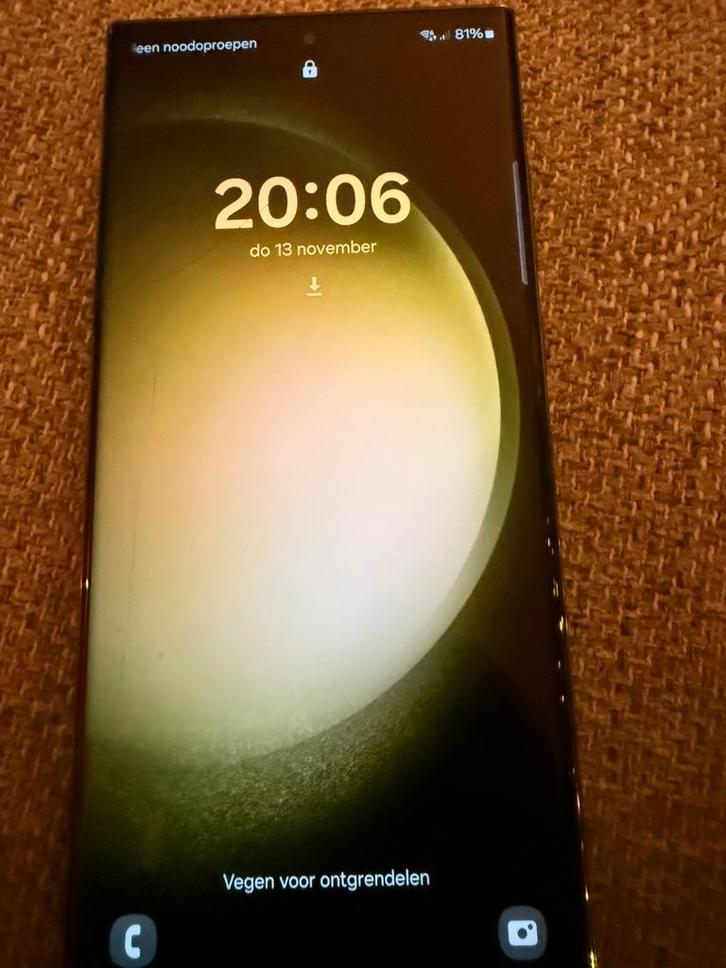 Samsung s23 ultra 256 gb, Telecommunicatie, Mobiele telefoons | Apple iPhone, Gebruikt, 256 GB, Overige modellen, Groen, Ophalen of Verzenden