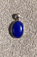 Hanger Lapis Lazuli Zilver ovaal, Overige voorstellingen, Nieuw, Ophalen of Verzenden, Met edelsteen
