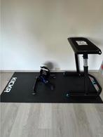 Wahoo Kickr V5-smart trainer (+ 11sp cassette) + mat & tafel, Ophalen, Zo goed als nieuw, Wahoo