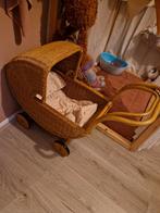 Rotan poppenwagen, Ophalen of Verzenden, Zo goed als nieuw, Babypop