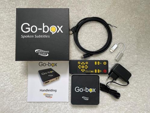 GoBox gesproken ondertiteling bij alle tv zenders, Netflix, Audio, Tv en Foto, Mediaspelers, Nieuw, Zonder harde schijf, HDMI
