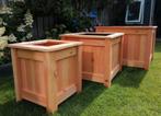 Houten Plantenbakken op maat- eigen ideeën mogelijk!, Tuin en Terras, Bloembakken en Plantenbakken, Tuin, Vierkant, Nieuw, Ophalen of Verzenden