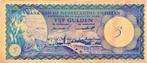 BANK VAN DE NEDERLADSE ANTILLEN VIJF GULDEN 1962, Postzegels en Munten, Bankbiljetten | Nederland, Ophalen of Verzenden