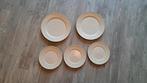 IKEA ARV Servies - 5 ronde Borden, Huis en Inrichting, Ophalen of Verzenden, Zo goed als nieuw, Bord(en), Effen