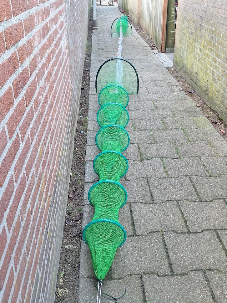 Nieuwe schietfuiken dubbele fuik, Watersport en Boten, Hengelsport | Algemeen, Nieuw, Net of Fuik, Ophalen