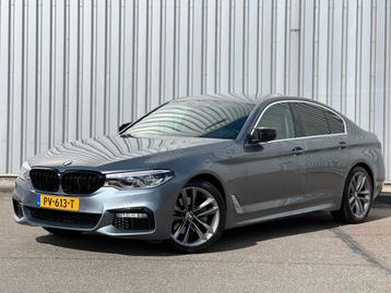 BMW 5-Serie 520i High Exe M Sport Memory Leer LED LCI NAP! beschikbaar voor biedingen