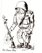 De Ouwe Hap, uitgave Kon. Mil. Bond, Verzamelen, Ophalen of Verzenden, 1940 tot 1960, Ongelopen, Overige thema's