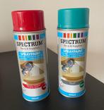 Spectrum spuitverf - rod en groen, Doe-het-zelf en Verbouw, Ophalen, Nieuw, Verf, Minder dan 5 liter