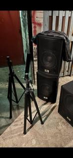 Devine Trono 10 (2x) inc standaard [ZONDER DE SUB OP FOTO 3], Muziek en Instrumenten, Dj-sets en Draaitafels, Ophalen, Zo goed als nieuw