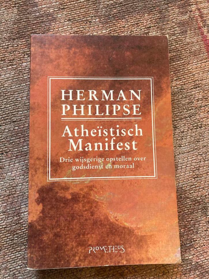 Atheïstisch Manifest - Herman Philipse, Boeken, Godsdienst en Theologie, Gelezen, Ophalen of Verzenden