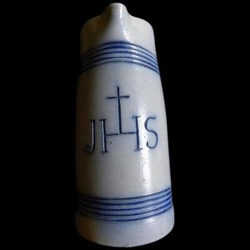  Unieke groot formaat antieke klooster I.H.S lavabo / kan beschikbaar voor biedingen