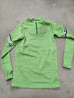 Nigeria voetbal shirt long sleeve xs Nike, Blauw, Ophalen of Verzenden, Zo goed als nieuw, Voetbal