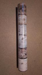 Behang Steigerhout Look - 53cm x 10m, Huis en Inrichting, Stoffering | Behang, Ophalen of Verzenden, Minder dan 10 m²