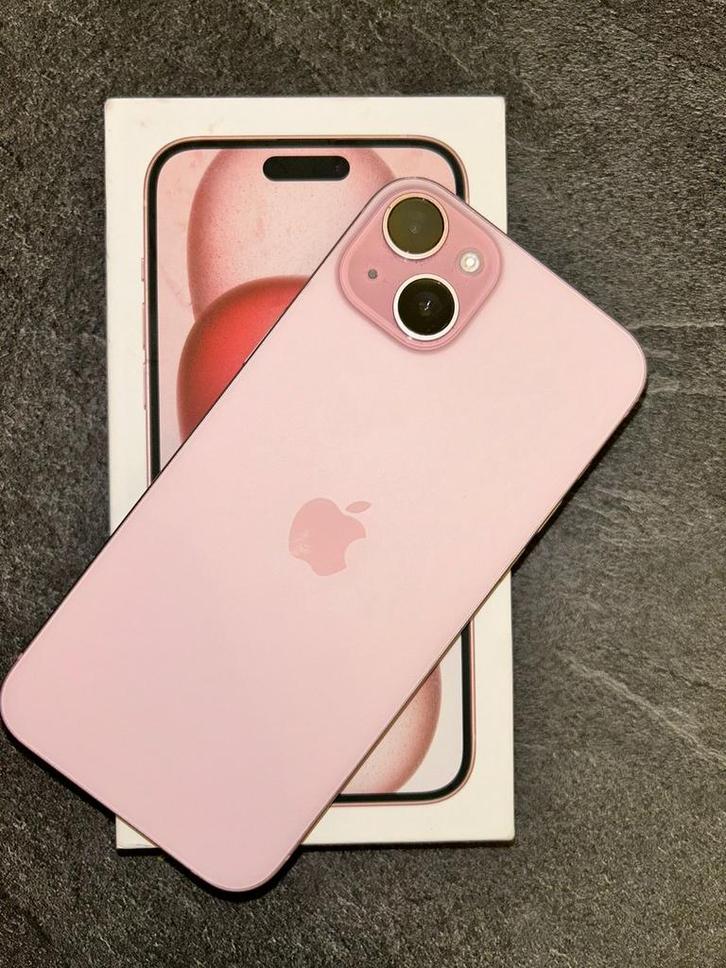 Iphone 15 plus, Telecommunicatie, Mobiele telefoons | Hoesjes en Frontjes | Apple iPhone, Zo goed als nieuw, Ophalen of Verzenden