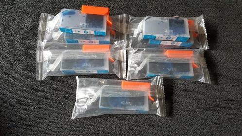 Cyan (526 - CC-526C) voor Canon PIXMA Series (5 stuks), Computers en Software, Printerbenodigdheden, Nieuw, Cartridge, Ophalen of Verzenden