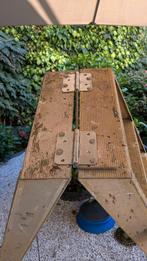 Te koop: aluminium dubbele trap., Doe-het-zelf en Verbouw, Ladders en Trappen, Ophalen of Verzenden, Gebruikt, Trap, Opvouwbaar of Inschuifbaar