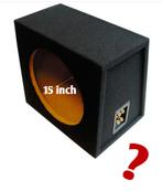 Gezocht ( subwoofer kist 15 inch?), Ophalen of Verzenden