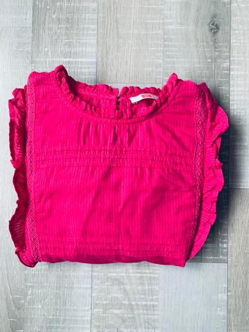 Super leuke roze blouse van de WE in mt 146/152. Zgan! beschikbaar voor biedingen