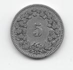 Zwitserland 5 rappen 1906 KM# 26, Postzegels en Munten, Munten | Europa | Niet-Euromunten, Losse munt, Overige landen, Verzenden