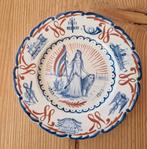Plateel wandbord Delft 100 jaar onafhankelijk 1813 - 1913, Ophalen of Verzenden