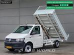 Volkswagen Transporter 150PK Kipper Trekhaak Euro6 Tipper Be, Auto's, Gebruikt, Euro 6, 4 cilinders, Volkswagen