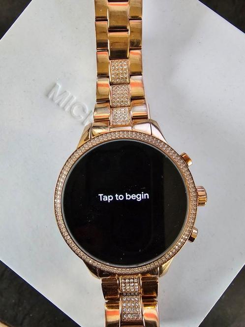 Michael Kors smartwatch, Sieraden, Tassen en Uiterlijk, Horloges | Dames, Gebruikt, Ophalen of Verzenden