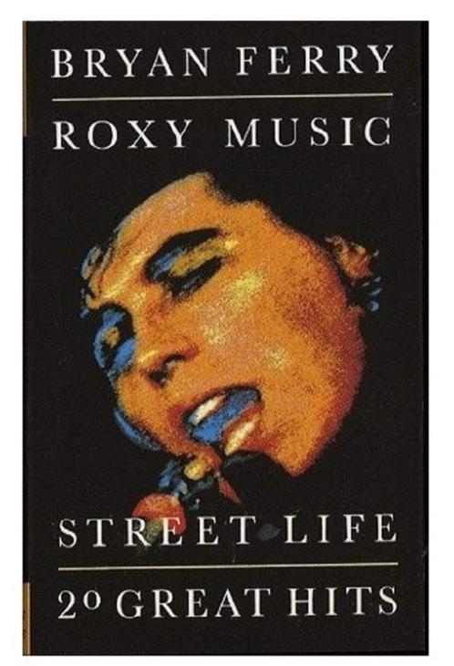 Bryan ferry Roxy Music muziek cassette Street life 20 hits, Cd's en Dvd's, Cassettebandjes, Gebruikt, Origineel, Pop, 1 bandje