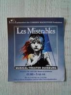 sticker Les Misérables Musical Theater Duisburg, Verzamelen, Stickers, Ophalen of Verzenden, Zo goed als nieuw, Film, Tv of Omroep