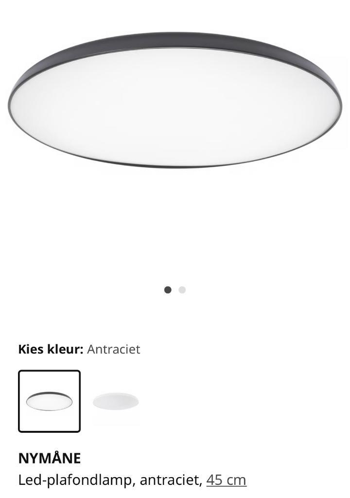 Plafondlamp IKEA Nymane LED nieuw, Huis en Inrichting, Lampen | Plafondlampen, Nieuw, Ophalen