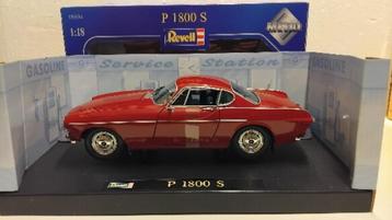 Volvo P 1800 S coupe donker rood Revell metal 1:18 KRD beschikbaar voor biedingen