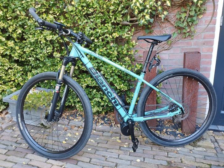 Mountainbike Bianchi JAB 29.3 omgebouwd naar e-bike, Fietsen en Brommers, Fietsen | Mountainbikes en ATB, Gebruikt, Overige merken