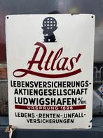Atlas emaille reclamebord, Antiek en Kunst, Antiek | Emaille, Ophalen of Verzenden