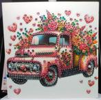 Diamond Painting kaart Oldtimer 2, Hobby en Vrije tijd, Kaarten | Zelfgemaakt, Ophalen of Verzenden, Nieuw, Overige thema's