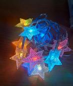 Leuke gekleurde sterren Kerstverlichting op batterijen, Diversen, Kerst, Nieuw, Ophalen of Verzenden