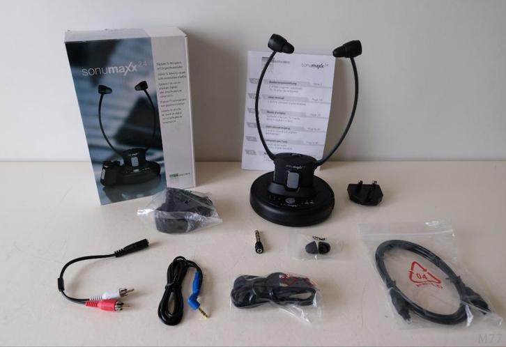 Sonumaxx 2.4 Gehoorversterker/Kinbeugel, Audio, Tv en Foto, Koptelefoons, Zo goed als nieuw, Overige merken, Draadloos, Ophalen of Verzenden