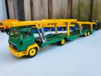 Siku Mercedes Autotransport 1:55 groen geel, Hobby en Vrije tijd, Modelauto's | 1:50, Ophalen of Verzenden, Zo goed als nieuw