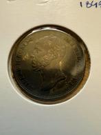 Halve gulden 1848 willem II, Ophalen, ½ gulden, Zilver, Losse munt