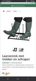 Laarzenrek met trekker en schraper.(ophalen ), Huis en Inrichting, Ophalen of Verzenden, Nieuw