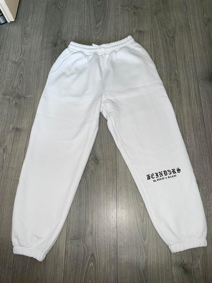 REINDERS witte joggingbroek oversize pants mt S, Kleding | Dames, Broeken en Pantalons, Zo goed als nieuw, Maat 36 (S), Wit, Lang