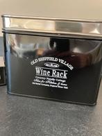 Wijnrek Old Sheffield Village + Accessoires, Huis en Inrichting, Woonaccessoires | Wijnrekken, Ophalen of Verzenden, Zo goed als nieuw